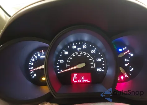 2016 Kia Rio Lx из США, поврежденный, VIN KNADM4A36G6558655